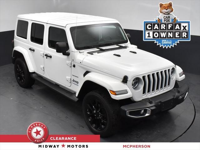 used 2021 Jeep Wrangler Unlimited 4xe car, priced at $30,900