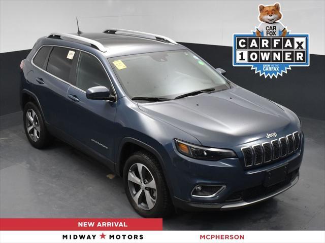 used 2021 Jeep Cherokee car, priced at $26,250