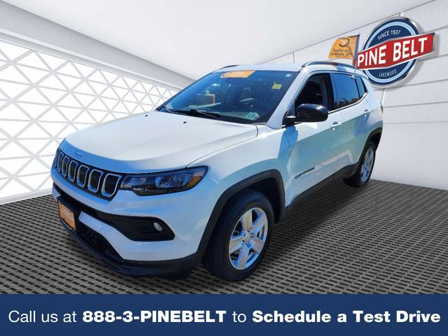 used 2022 Jeep Compass car, priced at $21,734