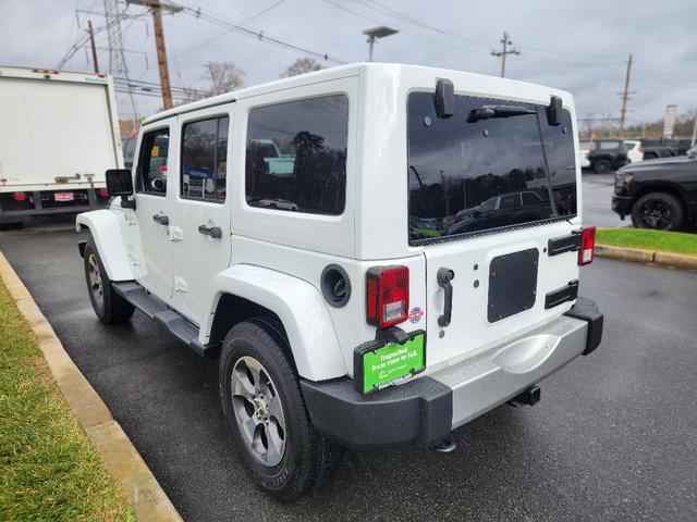 used 2017 Jeep Wrangler Unlimited car, priced at $21,723