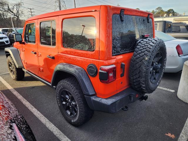 used 2020 Jeep Wrangler Unlimited car, priced at $27,892