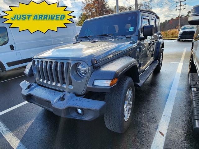 used 2020 Jeep Wrangler Unlimited car, priced at $25,832