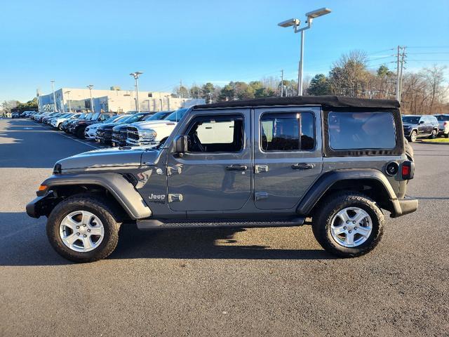 used 2020 Jeep Wrangler Unlimited car, priced at $25,832