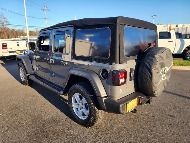 used 2020 Jeep Wrangler Unlimited car, priced at $25,832