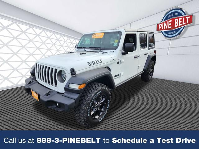 used 2020 Jeep Wrangler Unlimited car, priced at $28,432