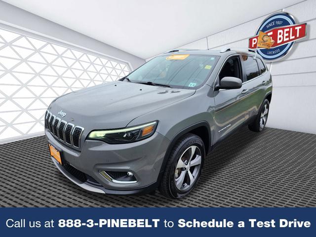 used 2021 Jeep Cherokee car, priced at $21,354