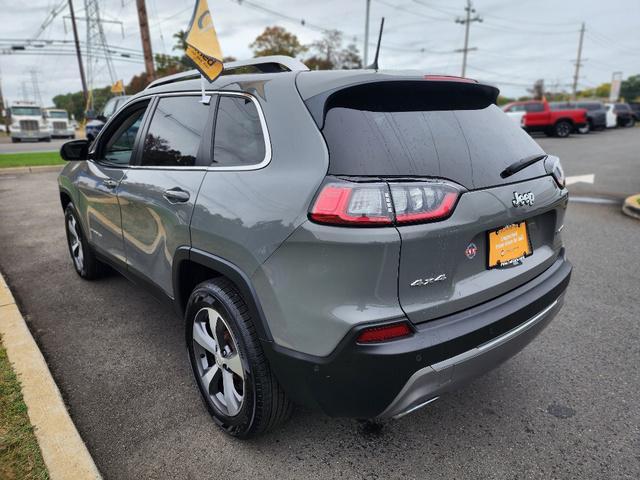 used 2021 Jeep Cherokee car, priced at $21,354