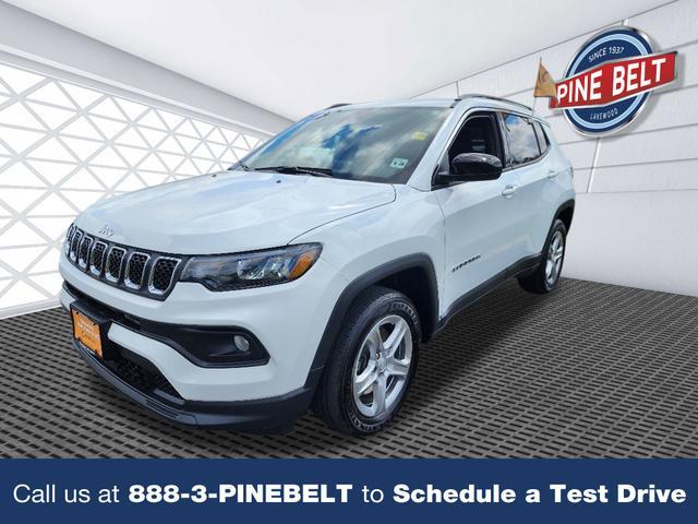 used 2023 Jeep Compass car, priced at $24,319