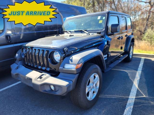 used 2020 Jeep Wrangler Unlimited car, priced at $31,421