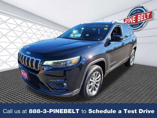used 2021 Jeep Cherokee car, priced at $22,735