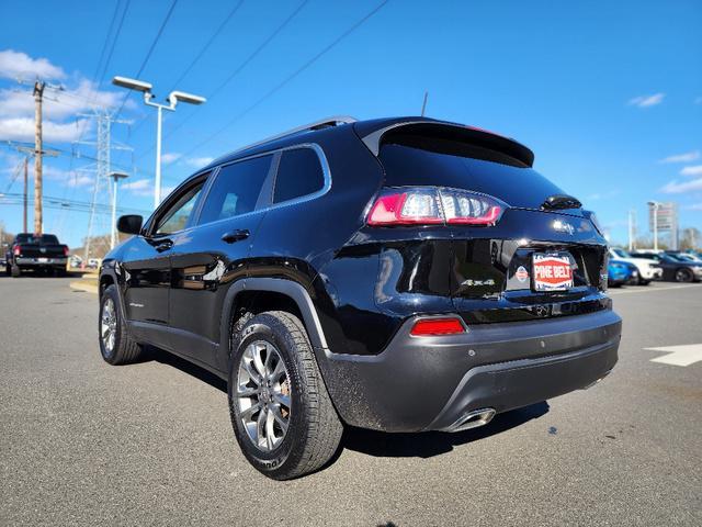 used 2021 Jeep Cherokee car, priced at $22,735