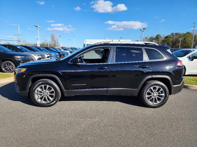 used 2021 Jeep Cherokee car, priced at $22,985