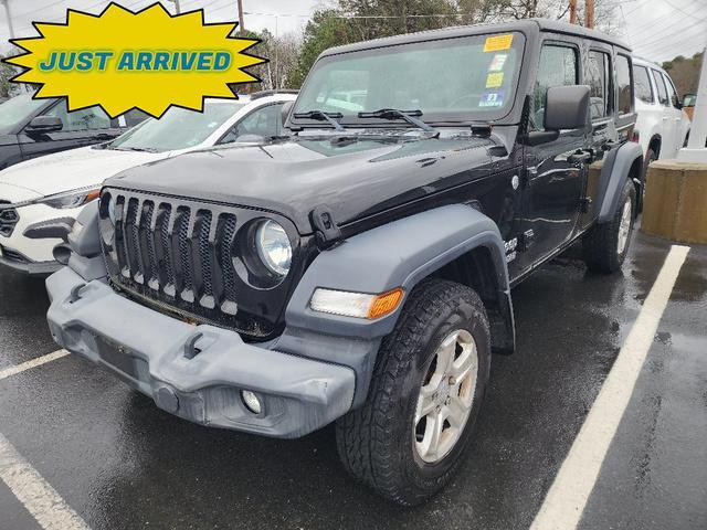 used 2018 Jeep Wrangler Unlimited car, priced at $24,831