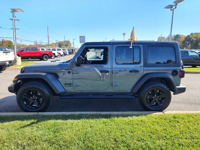 used 2021 Jeep Wrangler Unlimited car, priced at $26,983