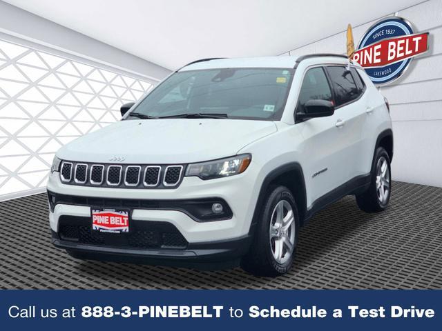 used 2023 Jeep Compass car, priced at $28,145