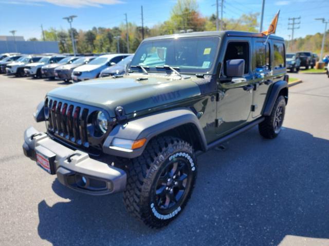 used 2020 Jeep Wrangler Unlimited car, priced at $32,342