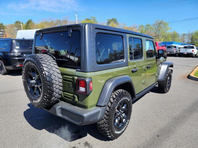 used 2020 Jeep Wrangler Unlimited car, priced at $30,345