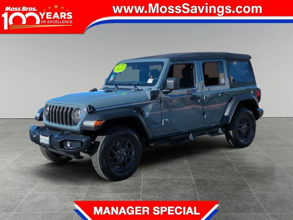 used 2025 Jeep Wrangler 4xe car, priced at $56,842