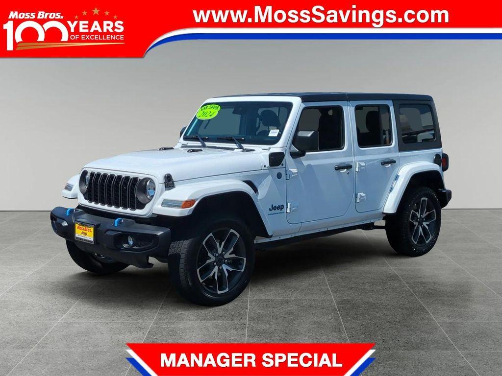 used 2024 Jeep Wrangler 4xe car, priced at $28,500