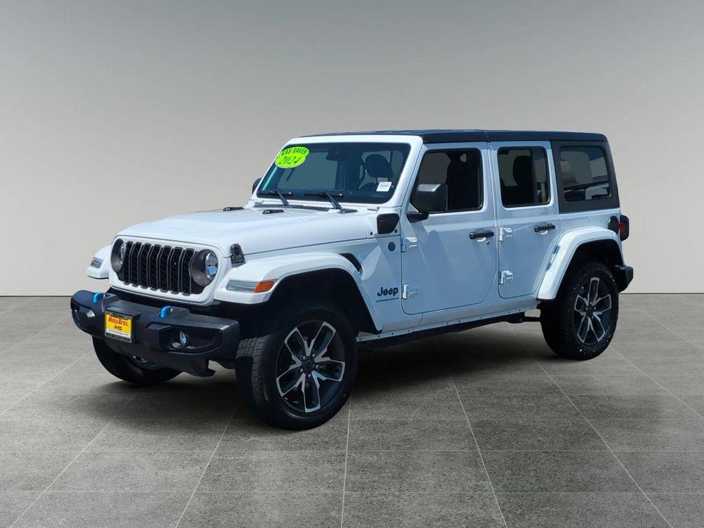 used 2024 Jeep Wrangler 4xe car, priced at $28,500
