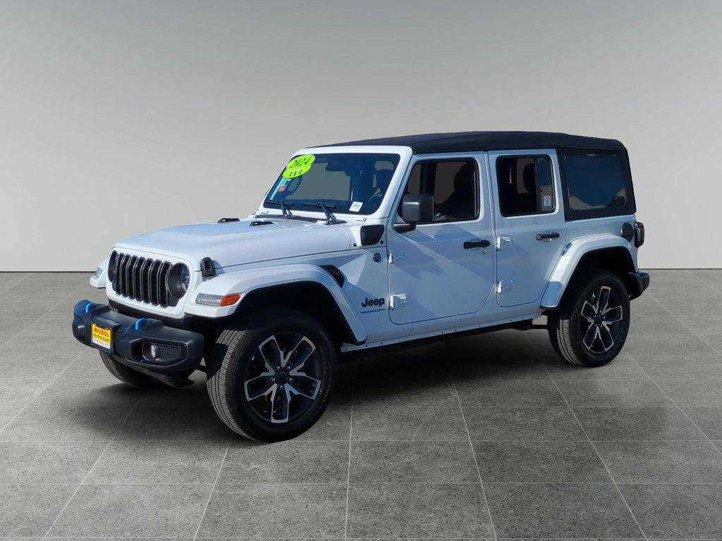 used 2024 Jeep Wrangler 4xe car, priced at $33,500
