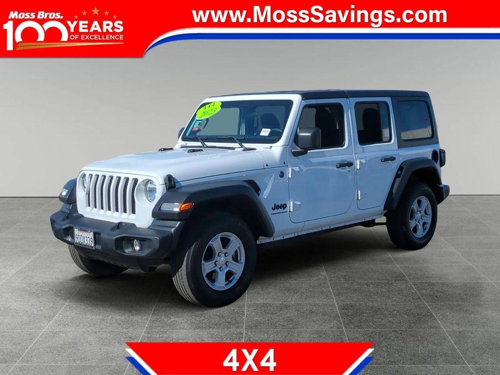 used 2023 Jeep Wrangler car, priced at $33,500