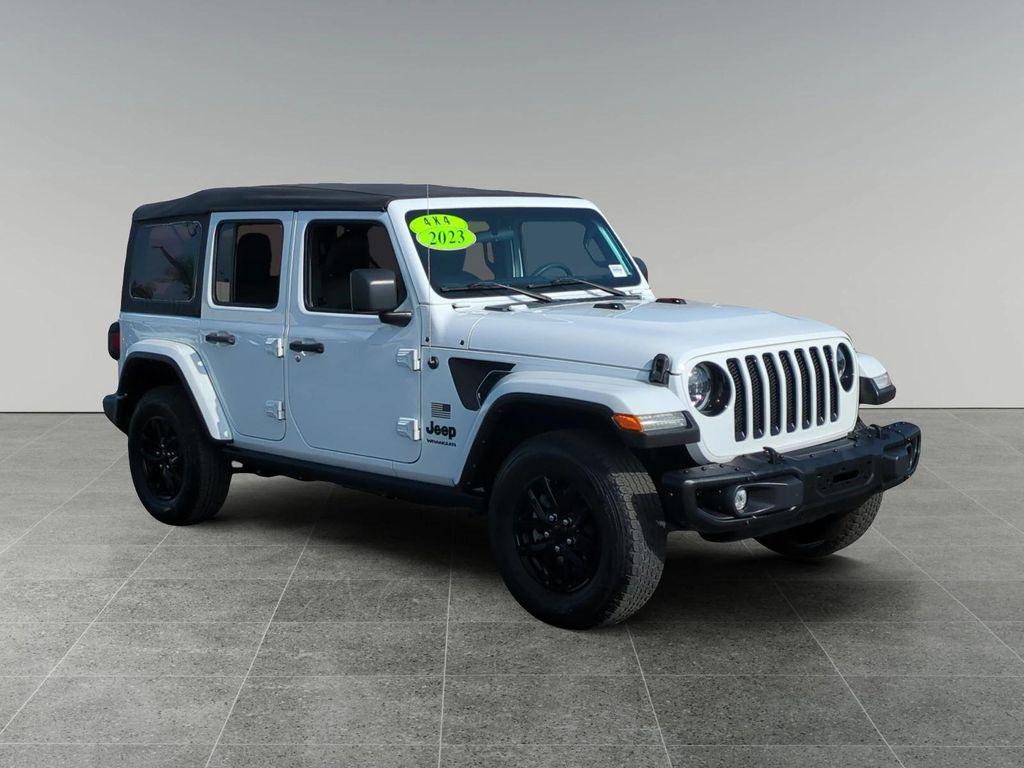 used 2023 Jeep Wrangler car, priced at $39,900