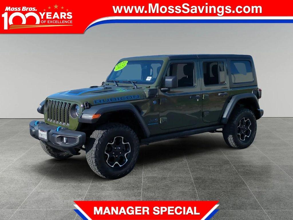 used 2023 Jeep Wrangler 4xe car, priced at $32,500
