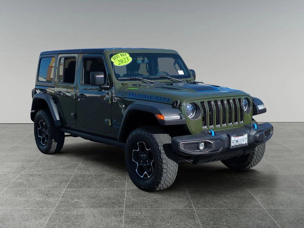 used 2023 Jeep Wrangler 4xe car, priced at $34,500