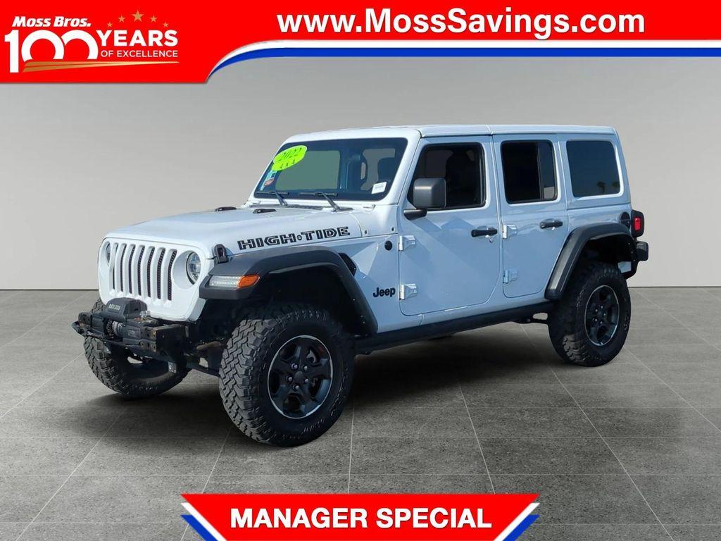 used 2022 Jeep Wrangler Unlimited car, priced at $40,750