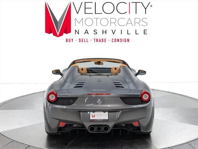 used 2015 Ferrari 458 Spider car, priced at $269,995