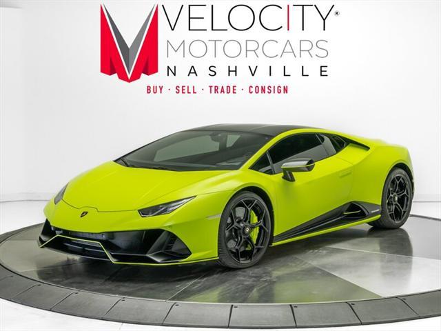 used 2022 Lamborghini Huracan EVO car, priced at $334,995