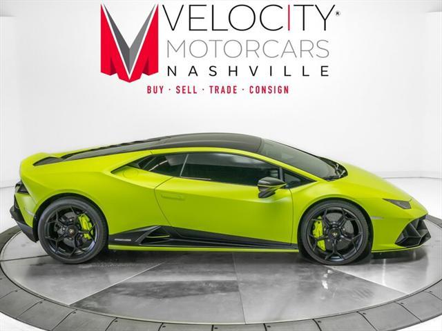 used 2022 Lamborghini Huracan EVO car, priced at $334,995