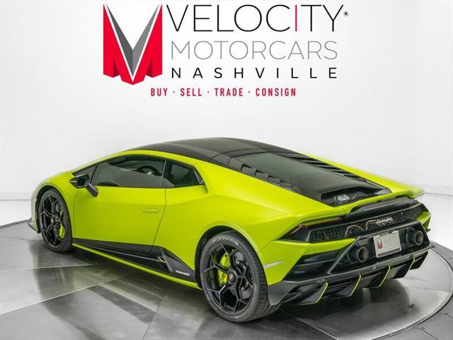 used 2022 Lamborghini Huracan EVO car, priced at $334,995