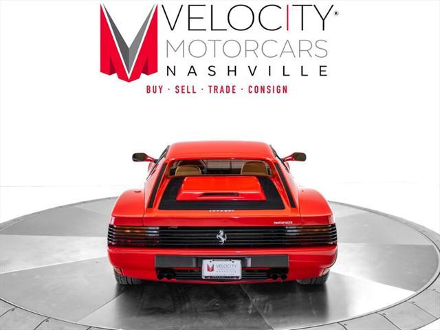 used 1990 Ferrari Testarossa car, priced at $199,995