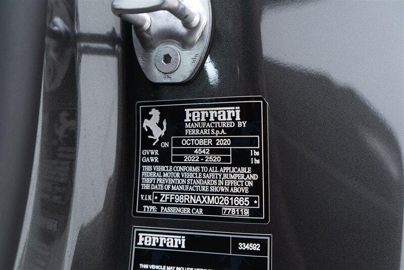 used 2021 Ferrari Roma car, priced at $199,995