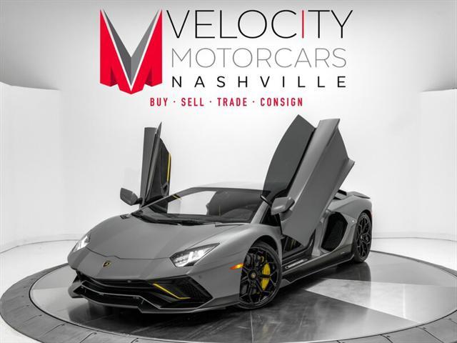 used 2022 Lamborghini Aventador SVJ car, priced at $689,995