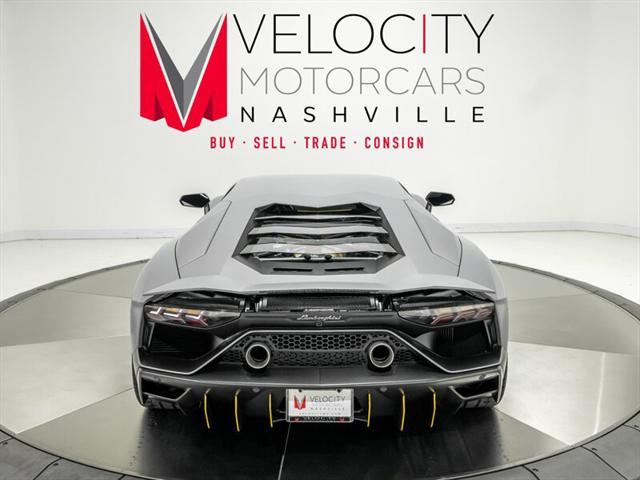 used 2022 Lamborghini Aventador SVJ car, priced at $699,995