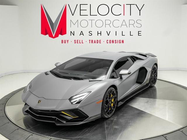 used 2022 Lamborghini Aventador SVJ car, priced at $699,995