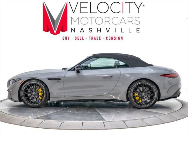 used 2023 Mercedes-Benz AMG SL 55 car, priced at $109,995