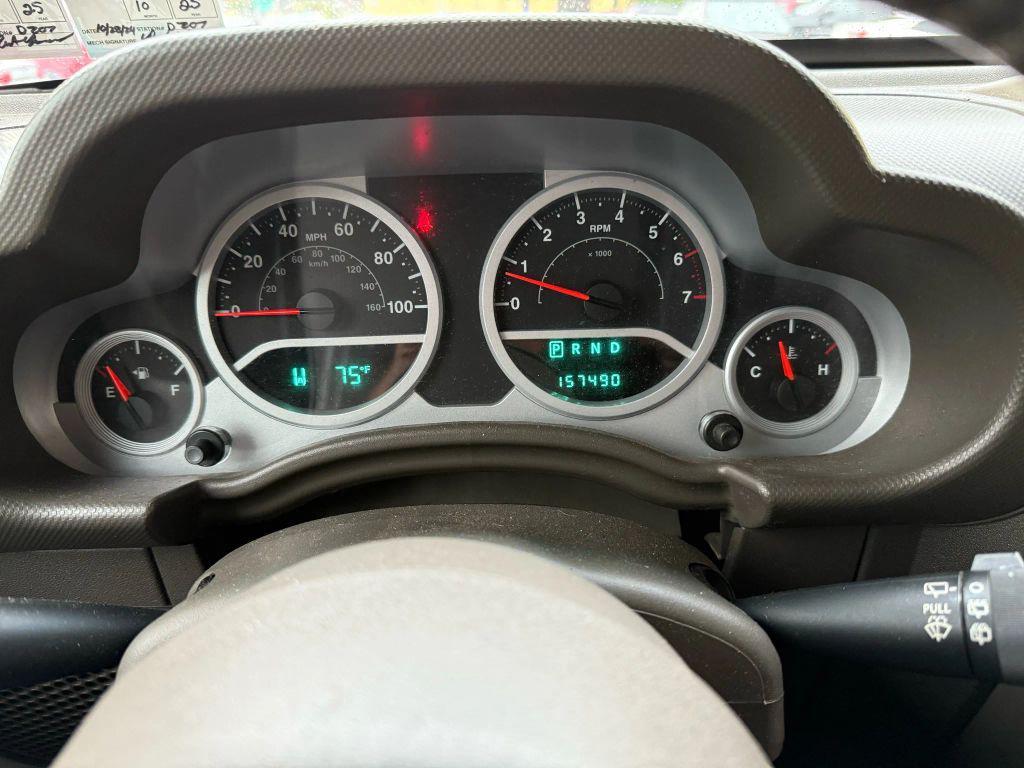 used 2009 Jeep Wrangler Unlimited car, priced at $10,750