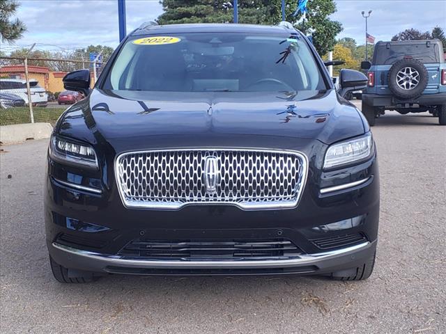 used 2022 Lincoln Nautilus car, priced at $34,480