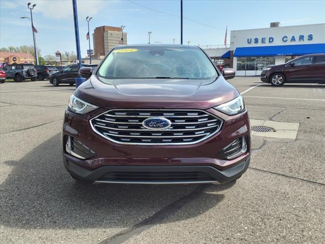 used 2021 Ford Edge car, priced at $26,980