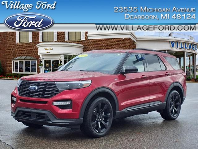 used 2022 Ford Explorer car, priced at $35,580