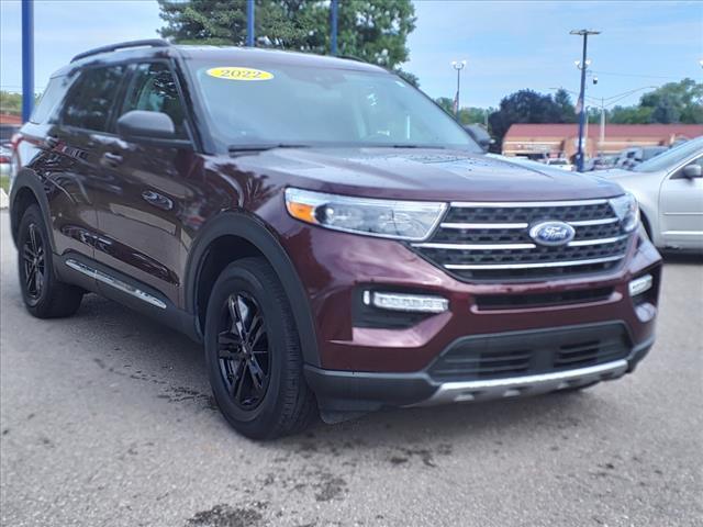 used 2022 Ford Explorer car, priced at $31,980