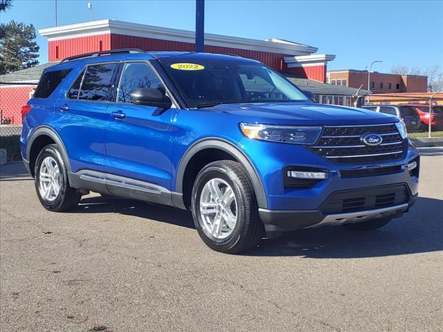 used 2022 Ford Explorer car, priced at $32,980