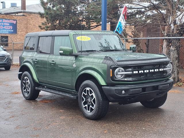 used 2022 Ford Bronco car, priced at $36,980