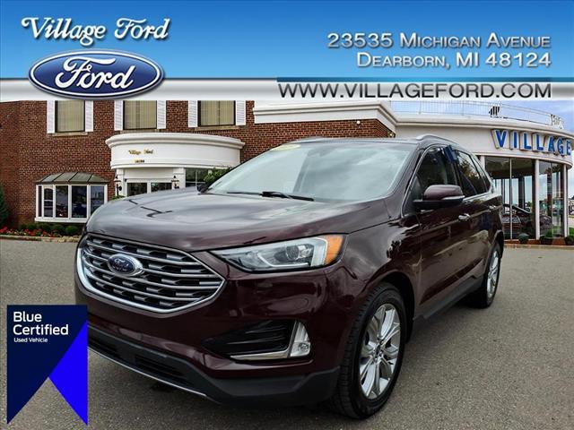 used 2019 Ford Edge car, priced at $18,580