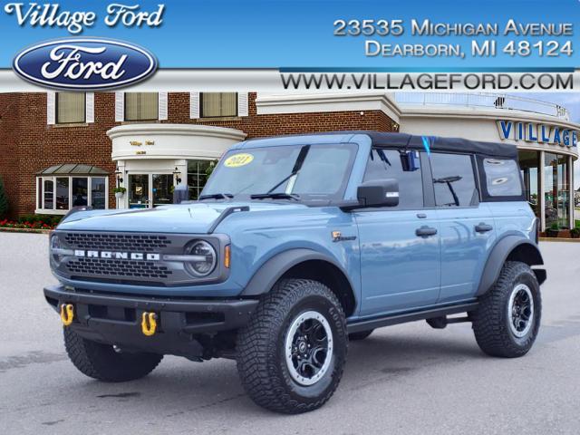 used 2021 Ford Bronco car, priced at $44,980