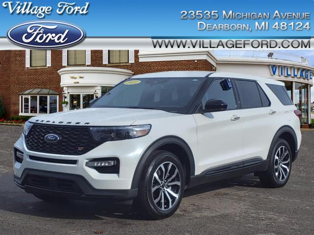 used 2022 Ford Explorer car, priced at $37,980